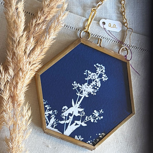 Cyanotype Ornament - aa