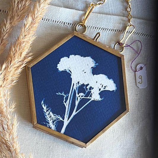 Cyanotype Ornament - g