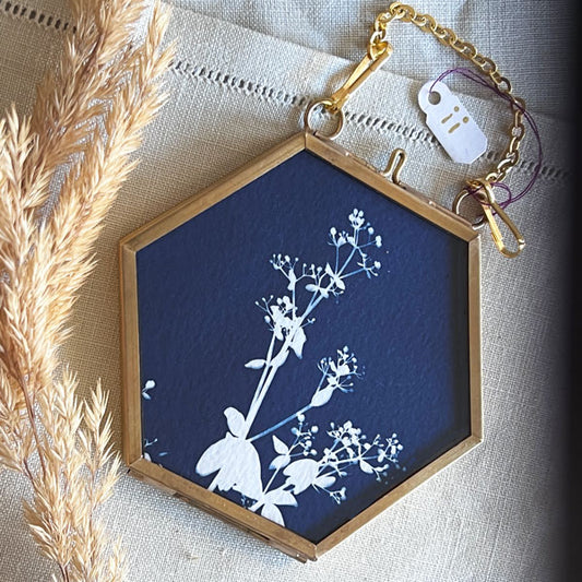 Cyanotype Ornament - ii