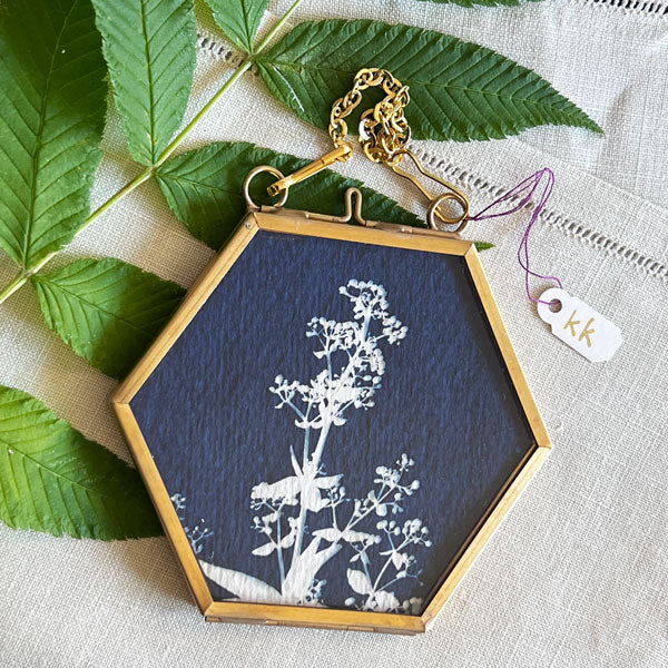 Cyanotype Ornament - kk