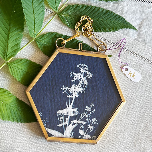 Cyanotype Ornament - kk