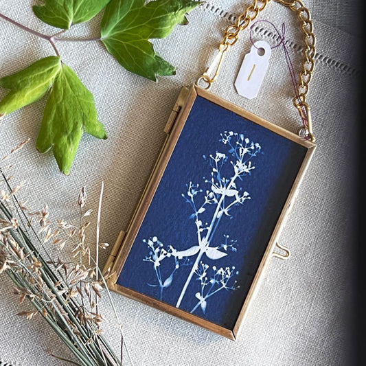 Cyanotype Ornament - l